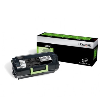 Toner Lexmark 522H (52D2H00), ČRNA, ORIGINAL