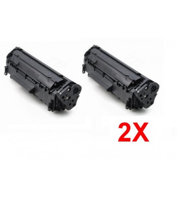 2 x TONER HP 12A (Q2612A), ČRNA, KOMPATIBILNI