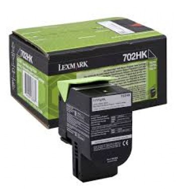 Toner Lexmark 70C2HK0, ČRNA, ORIGINAL