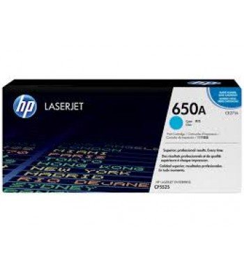 Toner HP 650A (CE271A)