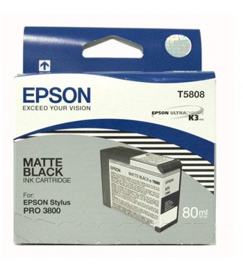 Kartuša Epson T5808 (matt črna)