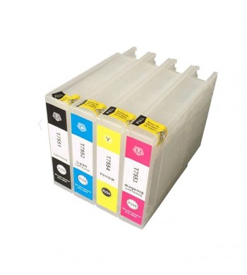 KOMPLET KARTUŠ EPSON T7555 (BK,C,M,Y), KOMPATIBILNA