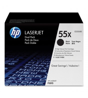 Toner HP 55X (CE255XD), dvojno pakiranje