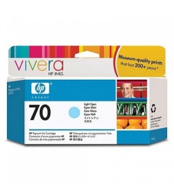 Kartuša HP št.70 VIVERA Light Cyan