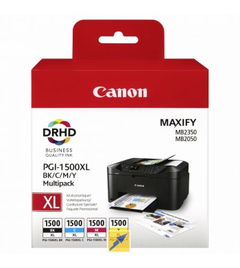 Komplet kartuš Canon PGI-1500XL BK/Y/M/C 
