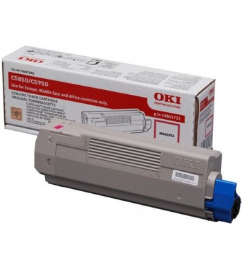 Toner OKI 43865722, ŠKRLATNA, ORIGINAL