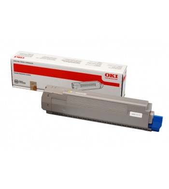 Toner OKI 44643001 (C801) Y