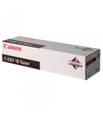 Toner Canon C-EXV 18, ČRNA, ORIGINAL 