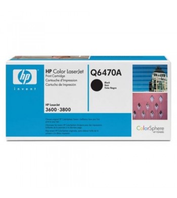 Toner HP Q6470A, ČRNA, ORIGINAL