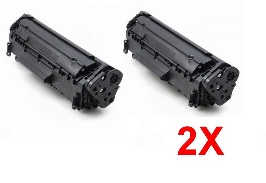 TONER HP 12A (Q2612A), ČRNA, KOMPATIBILNI, 2 kosa – 123kartuše