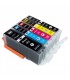 KOMPLET KARTUŠ CANON PGI580XL (BK) & CLI581 (C,M,Y), KOMPATIBILNE